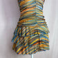 Secondhand Wild Fable Zigzag Ruched Tiered Mini Dress, Size Small