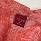 Upcycled Hawaiian Crop Button Up Shirt & Skirt Set, Size Large