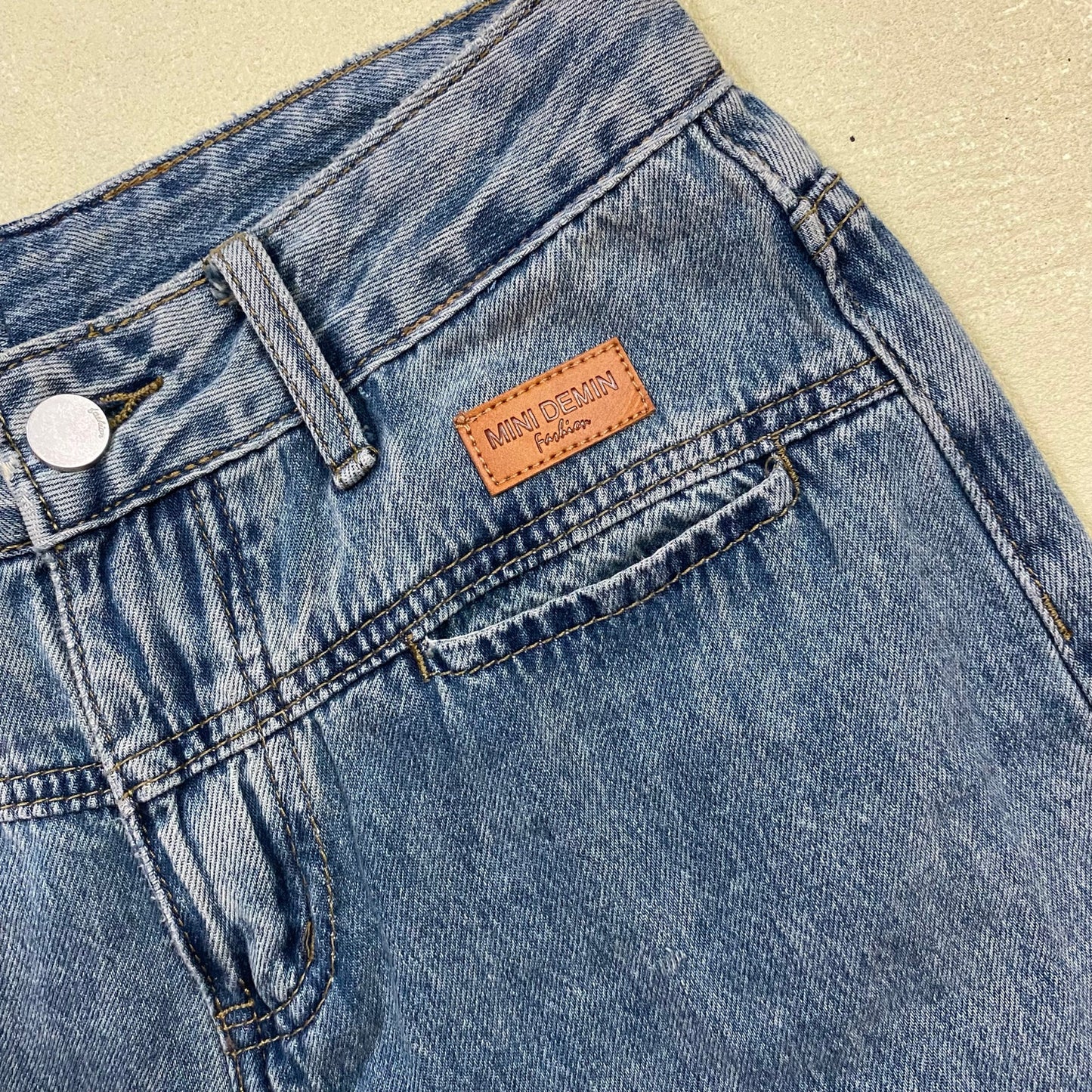 Secondhand Vintage Style Denim Flare Jeans, Size 25"