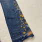 Secondhand Ashley Mason Premium Embroidered Flare Jeans, Size 3/26