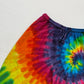 Secondhand Sundog Rainbow Spiral Tie Dye Shorts, Size S/M