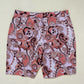 Secondhand Tahari Retro Floral Print Cotton Shorts, Size 4