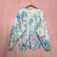 Reworked Tie Dye Crewneck Sweatshirt, Size XL