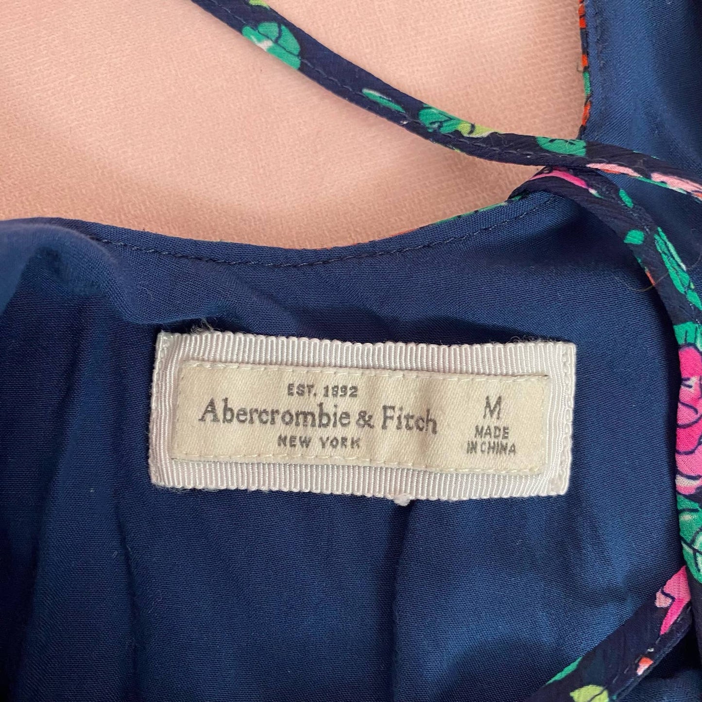 Secondhand Abercrombie & Fitch Floral Lace Mini Dress, Size Medium