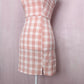 Secondhand Nordstrom BP Pink Plaid Mini Dress, Size XS