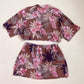 Upcycled Vintage Hawaiian Two Piece Skirt Set, Size L/XL