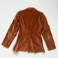 Vintage Plumtree Brown Velvet Blazer, Size XS