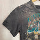 Upcycled Fifth Sun Wyoming Distressed Crop Tee, Size XS