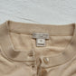 Secondhand J.Crew The Clare Cardigan Cream Button Front Lightweight Sweater, Size XS