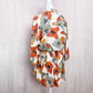 Upcycled Vintage Button Front Two Piece Skirt Set, Size S/M