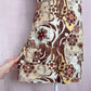 Y2K Flaxseed Floral Halter Mini Dress, Size Small