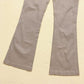 Vintage Juicy Couture Tan Flare Low Rise Stretch Denim Jeans, Size 27