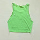 Upcycled Looney Tunes Space Jam Graphic Crop Tank, Size XS