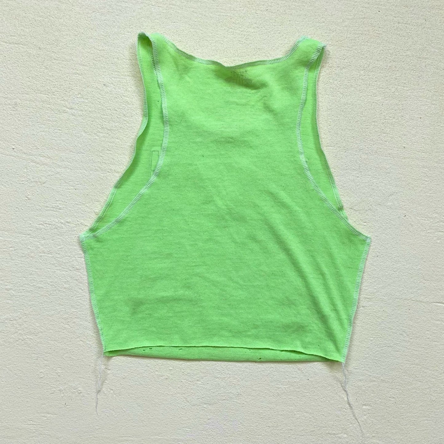 Upcycled Looney Tunes Space Jam Graphic Crop Tank, Size XS