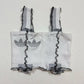 Secondhand Upcycled Adidas Originals Sock Crop Top, Size XS