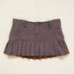 Vintage Abercrombie & Fitch Wool Pleated Micro Mini Skirt, Size 8