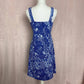 Secondhand Harlow & Rose Blue Floral Twist Front Dress, Size Medium