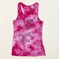 Y2K Guess Rhinestone Pink Tie Dye Tank Top, Size Large