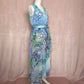 Secondhand Christopher & Banks Floral Chiffon Wrap Dress, Size Small