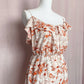 Secondhand J.Crew Tiered Mini Dress in Breezy Blooms, Size XL