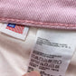 Upcycled American Apparel Floral Pink Denim Shorts, Size 25