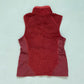 Vintage Patagonia R2 Fleece Vest in Crimson Red, Size XS