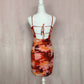 Secondhand Urban Outfitters Tropical Mesh Mini Dress, Size Small