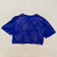 Reworked LA Dodger’s Distressed Crop Tee, Size Small