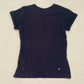 Upcycled The Doors Acid Wash Distressed Graphic Tee, Size XS