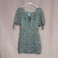 Secondhand Essue Ruched Floral Prairie Mini Dress, Size XS