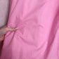 Vintage Handmade Pink Poodle Midi Skirt, Size 28"