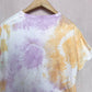 Upcycled I’m Distressed Ripped Tie Dye Tee, Size Large