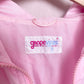 Vintage Grape Vines Light Pink Windbreaker Jacket, Size Medium