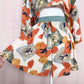 Upcycled Vintage Button Front Two Piece Skirt Set, Size S/M