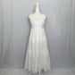 Secondhand Macy's Bohemian White Cotton Maxi Dress, Size 12P