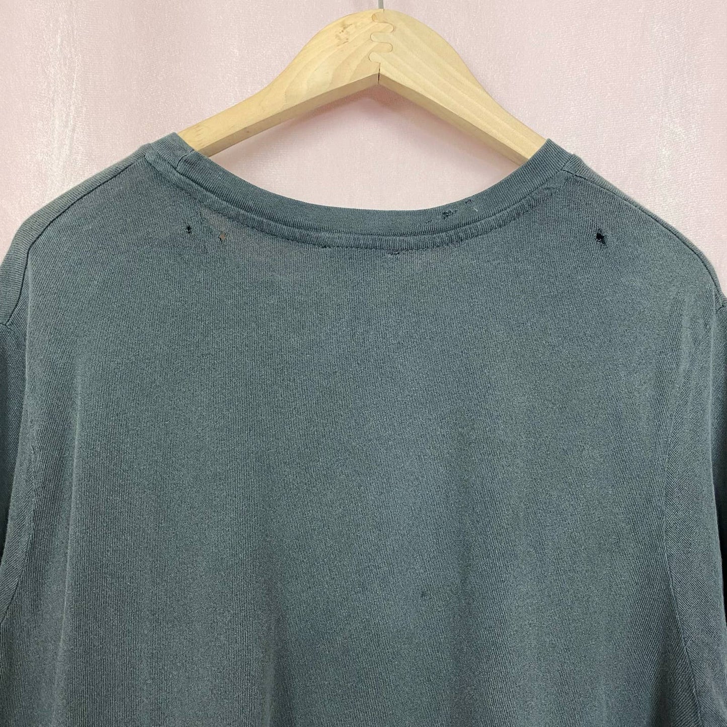 Reworked Nirvana Distressed Band Tee, Size XL