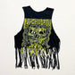Reworked MyChildren Fringe Band Cutout Tank Top, Size L/XL