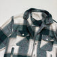 Secondhand Green White Plaid Oversized Boxy Shacket Jacket Size Small