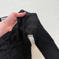 Secondhand J.Bazzi Black Mesh Corset Bustier Long Sleeve Crop Top, Size Small