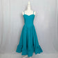 Vintage Impromptu Fit & Flare Ruffle Hem Midi Dress, Size 7/8