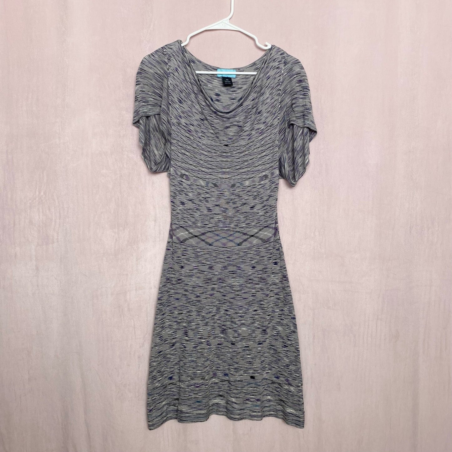 Secondhand Stacia Fit & Flare Bamboo Knit Sweater Dress, Size XS