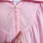 Vintage Grape Vines Light Pink Windbreaker Jacket, Size Medium