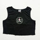 Reworked Everlast “Hit Like A Girl” Black Cutoff Crop Tank, Size XL