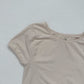 Secondhand Intimately Free People Nylon Beige Baby Tee, Size S/M