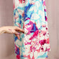 Secondhand T by Talbots Cross Back Cozy Crush Dress Brushed Floral, XLP