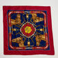 Vintage Liz Sinclair Equestrian Horse Square Scarf