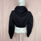 Reworked Aaliyah Crop Hoodie, Size Medium