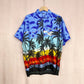 Secondhand Happy Bay Hawaiian Shirt Button Down, Size Large