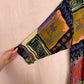 Vintage Sharon Anthony Abstract Long Cardigan, Size 16W