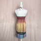 Upcycled Billabong Summer Tie Dye Mini Dress, Size Medium